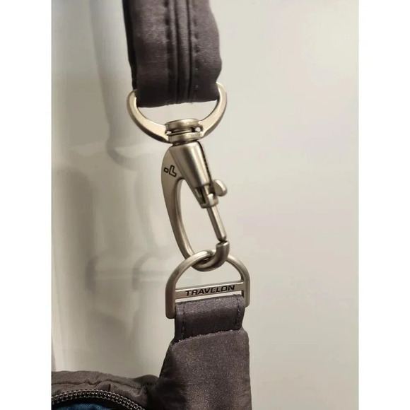 Travelon Exclusive Edition RFID-Blocking Adjustable Crossbody Shoulder Bag - Picture 8 of 11